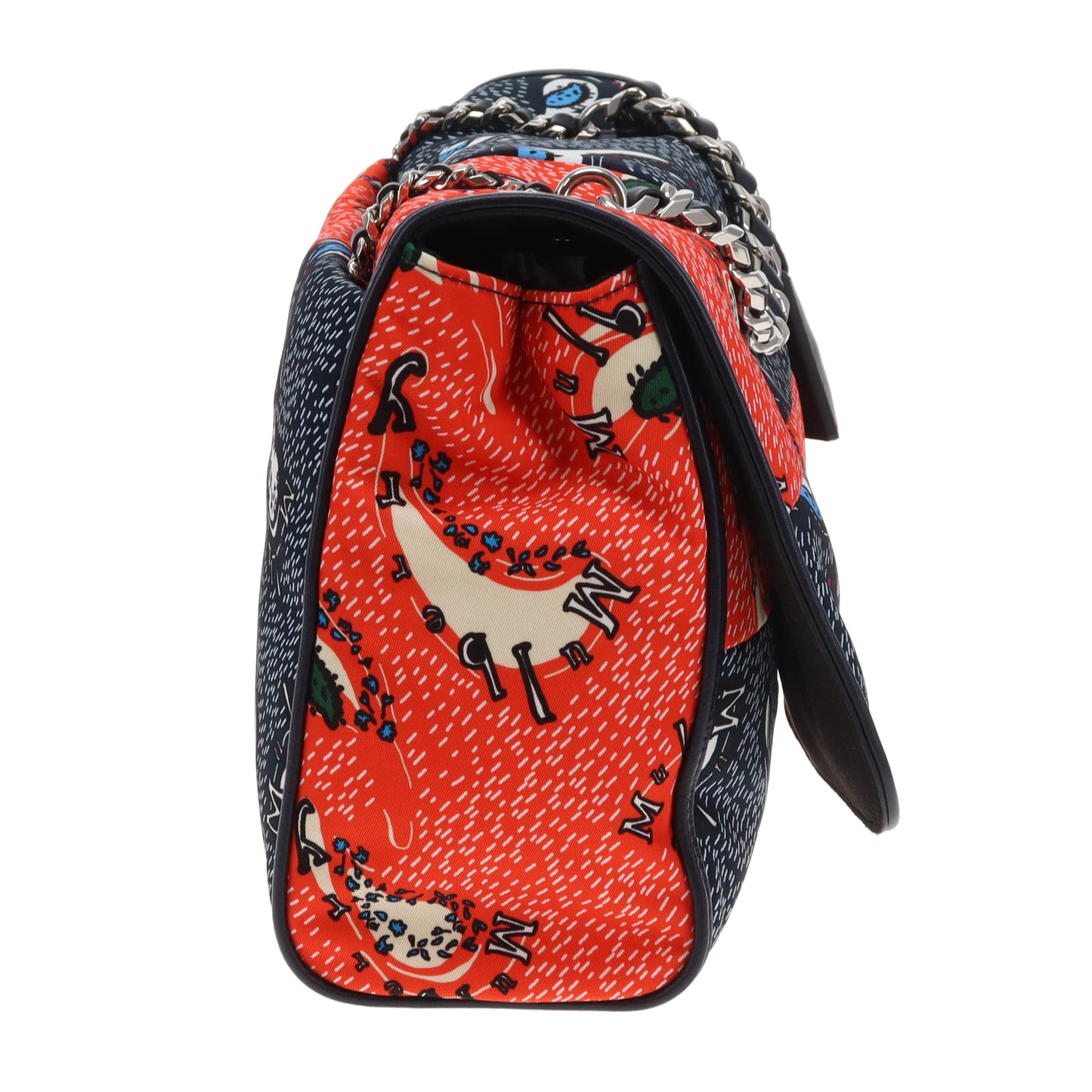 Mulberry Lily Oversized Paisley EcoNylon Coral and Nylon