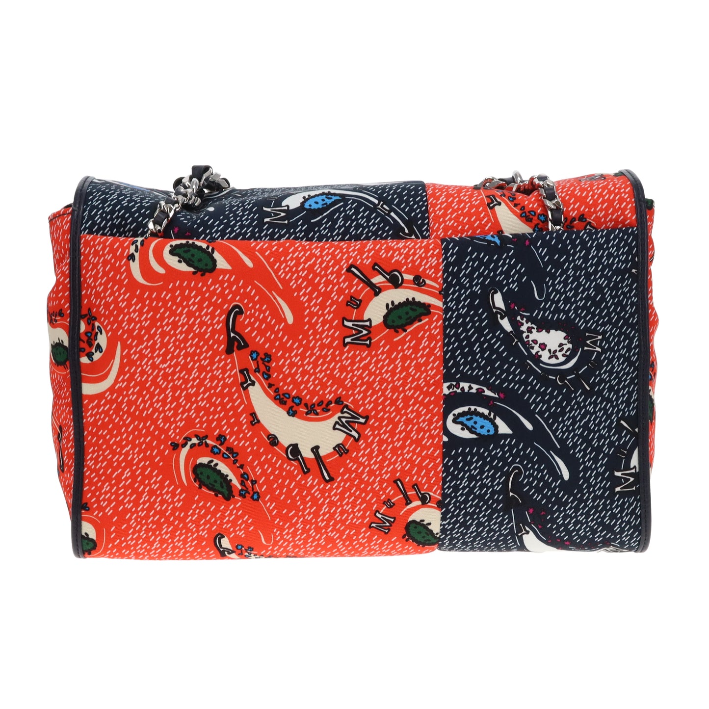 Mulberry Lily Oversized Paisley EcoNylon Coral and Nylon