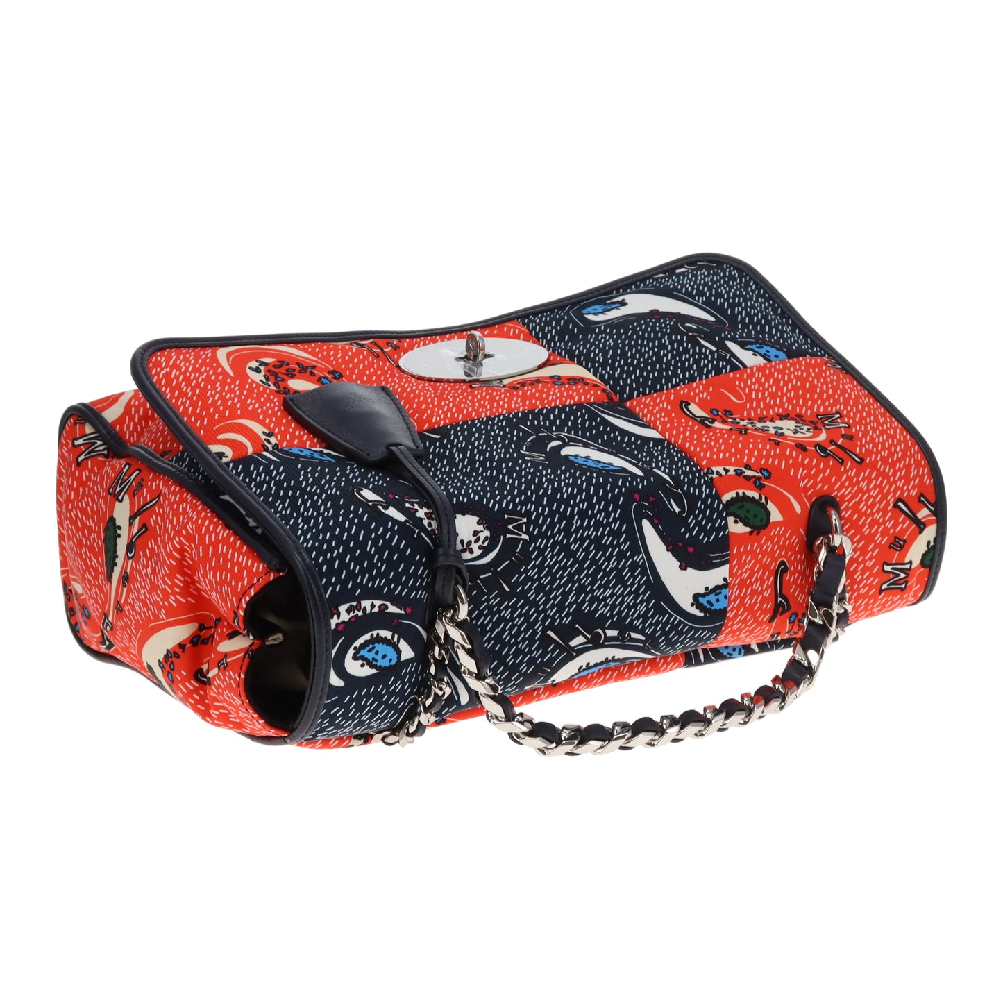 Mulberry Lily Oversized Paisley EcoNylon Coral and Nylon