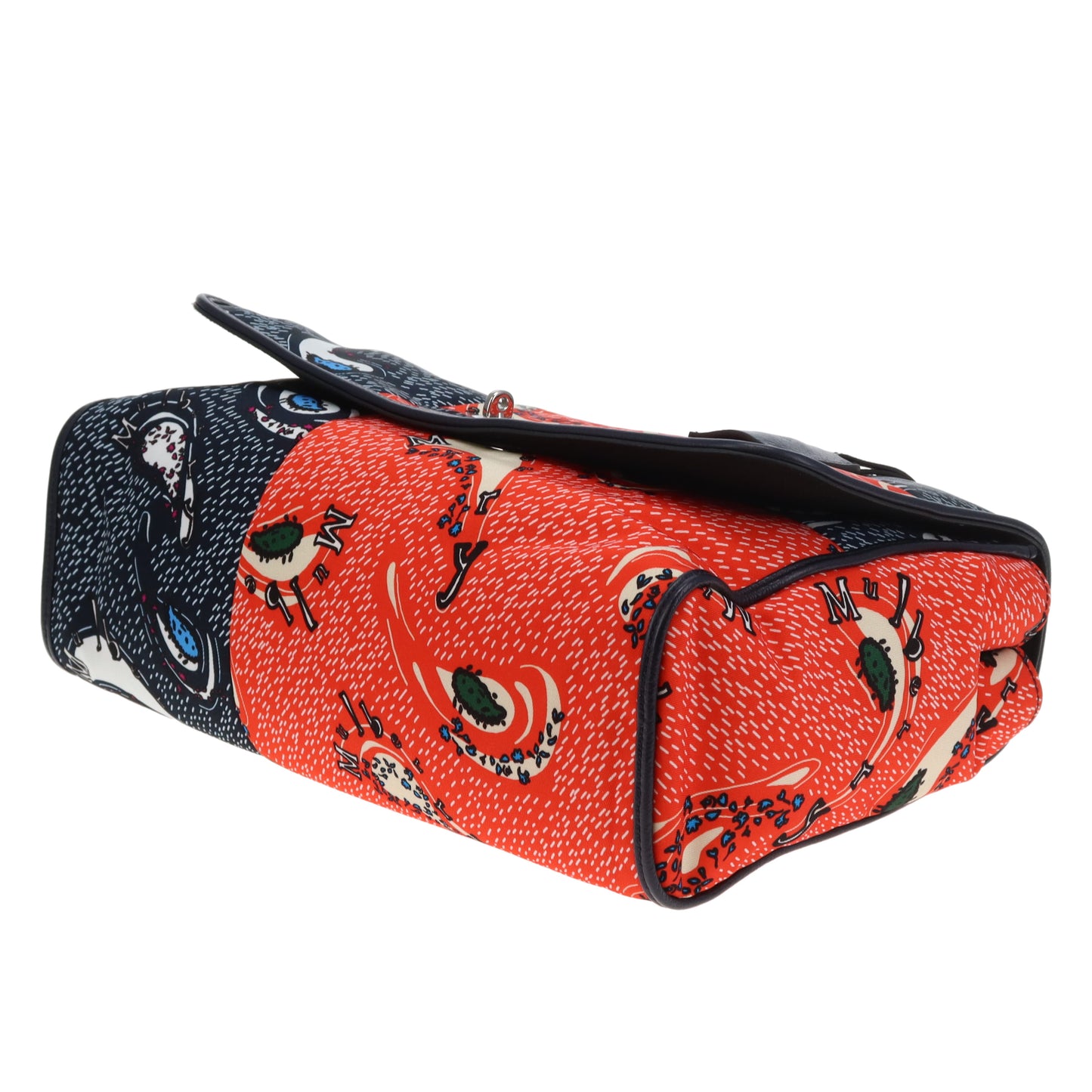 Mulberry Lily Oversized Paisley EcoNylon Coral and Nylon