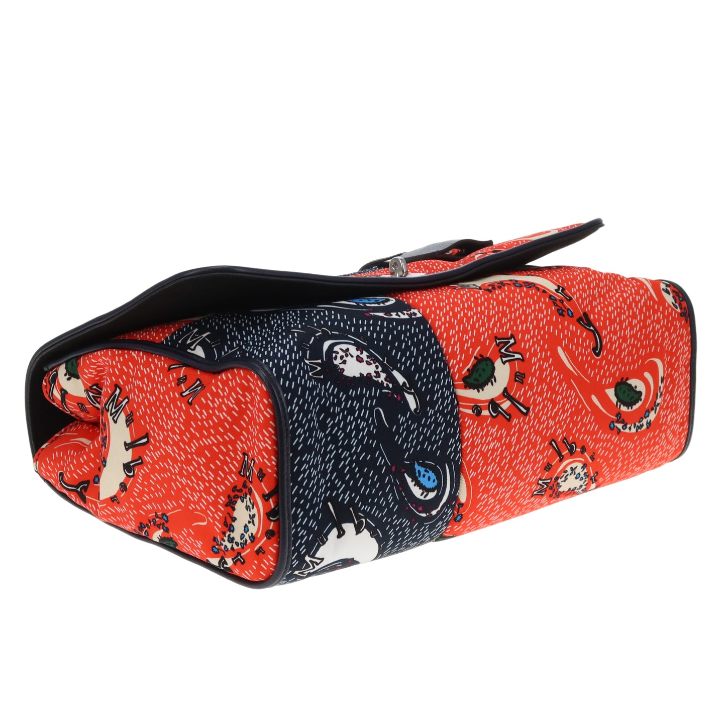 Mulberry Lily Oversized Paisley EcoNylon Coral and Nylon