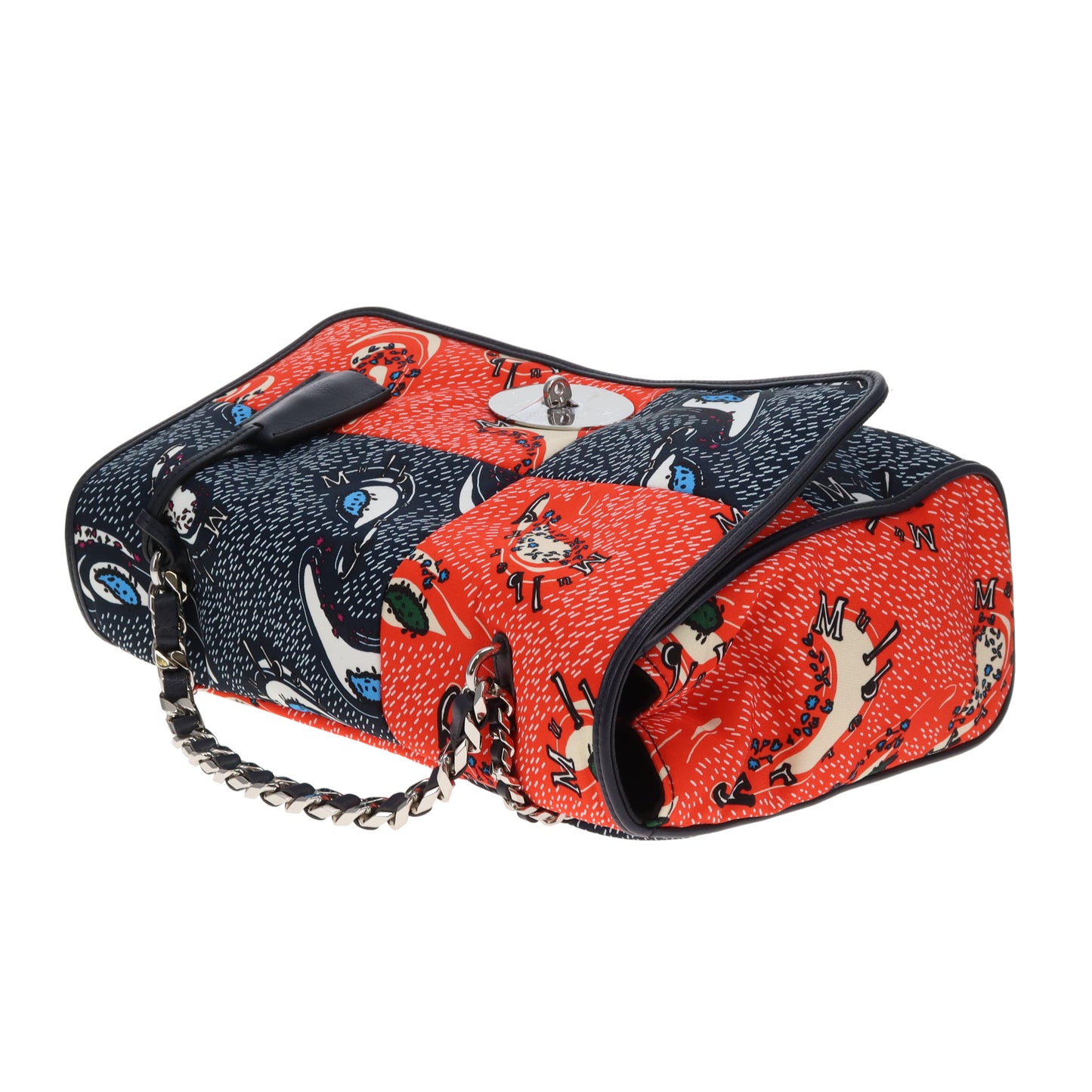 Mulberry Lily Oversized Paisley EcoNylon Coral and Nylon