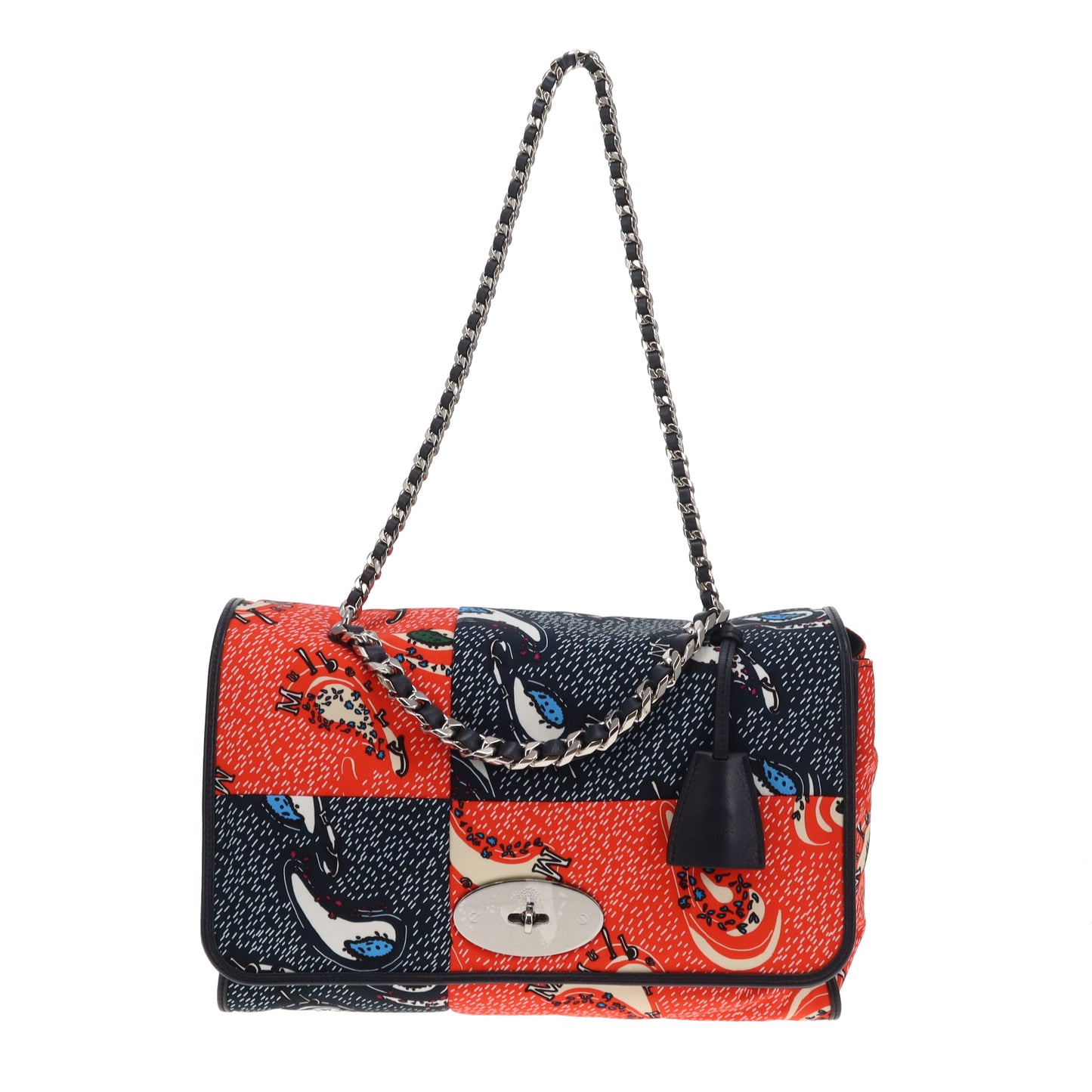 Mulberry Lily Oversized Paisley EcoNylon Coral and Nylon