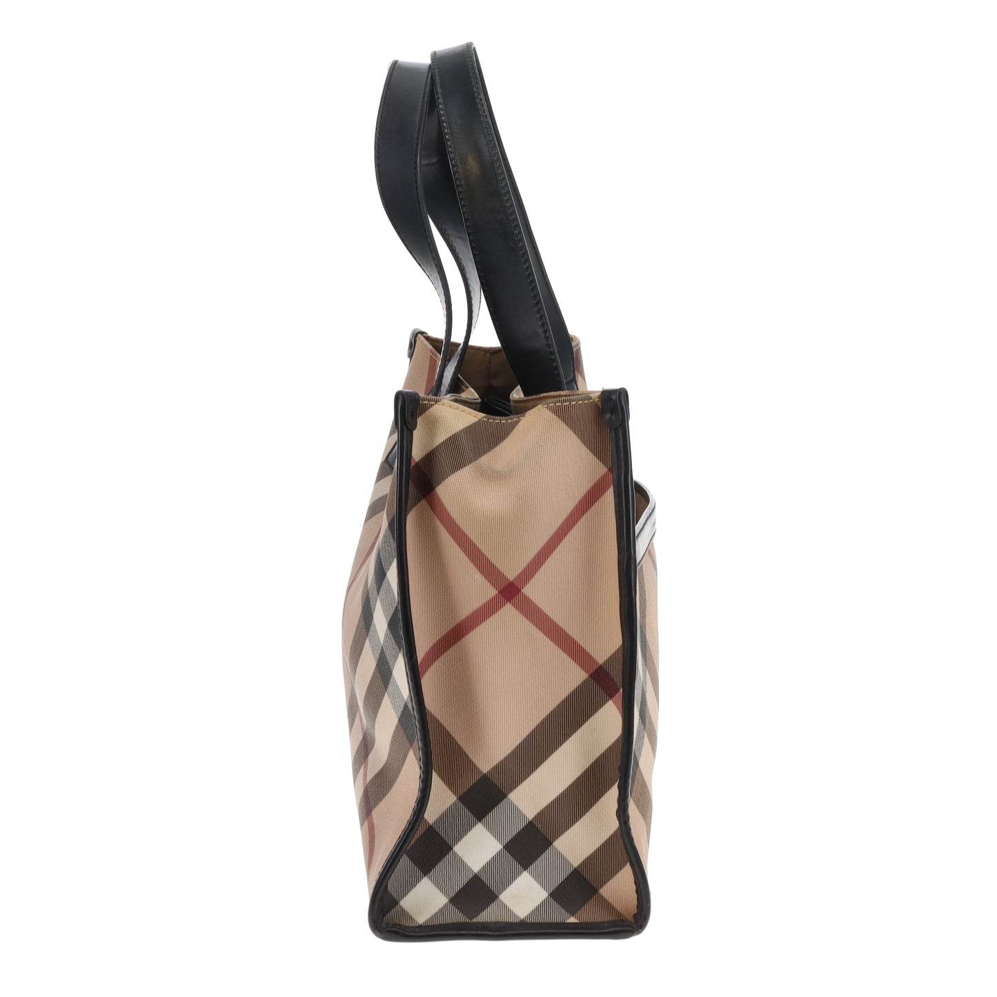 Burberry Front Pocket Tote Bag Check