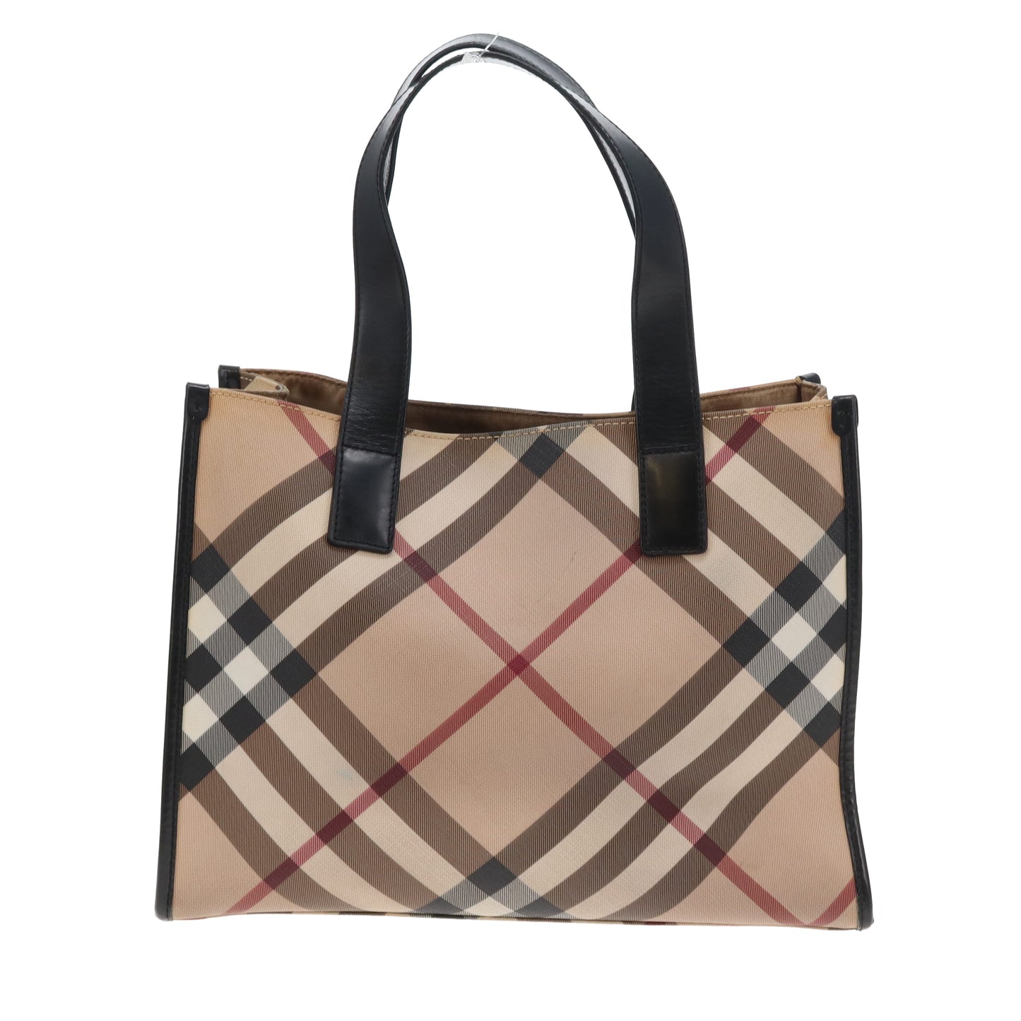 Burberry Front Pocket Tote Bag Check