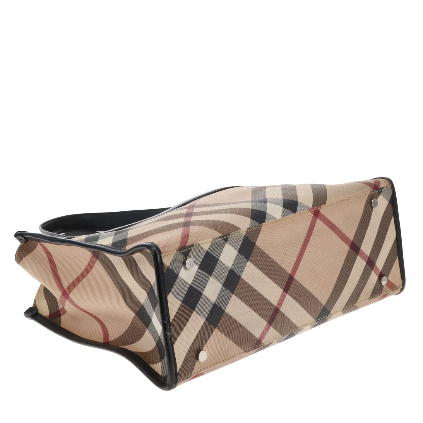 Burberry Front Pocket Tote Bag Check