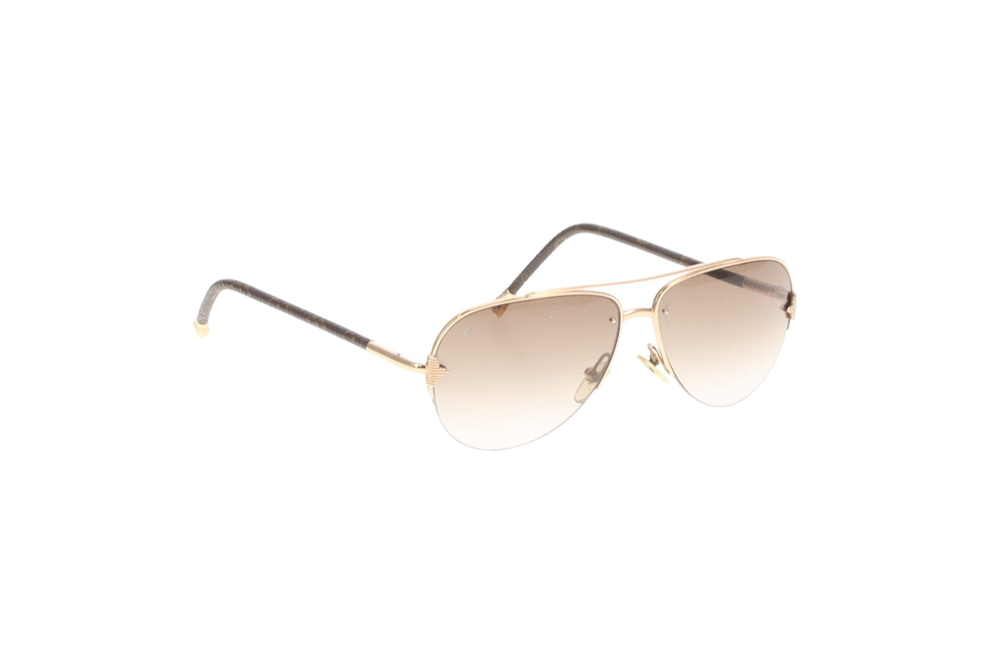 Louis Vuitton Petite Viola Aviator Sunglasses Zo571U