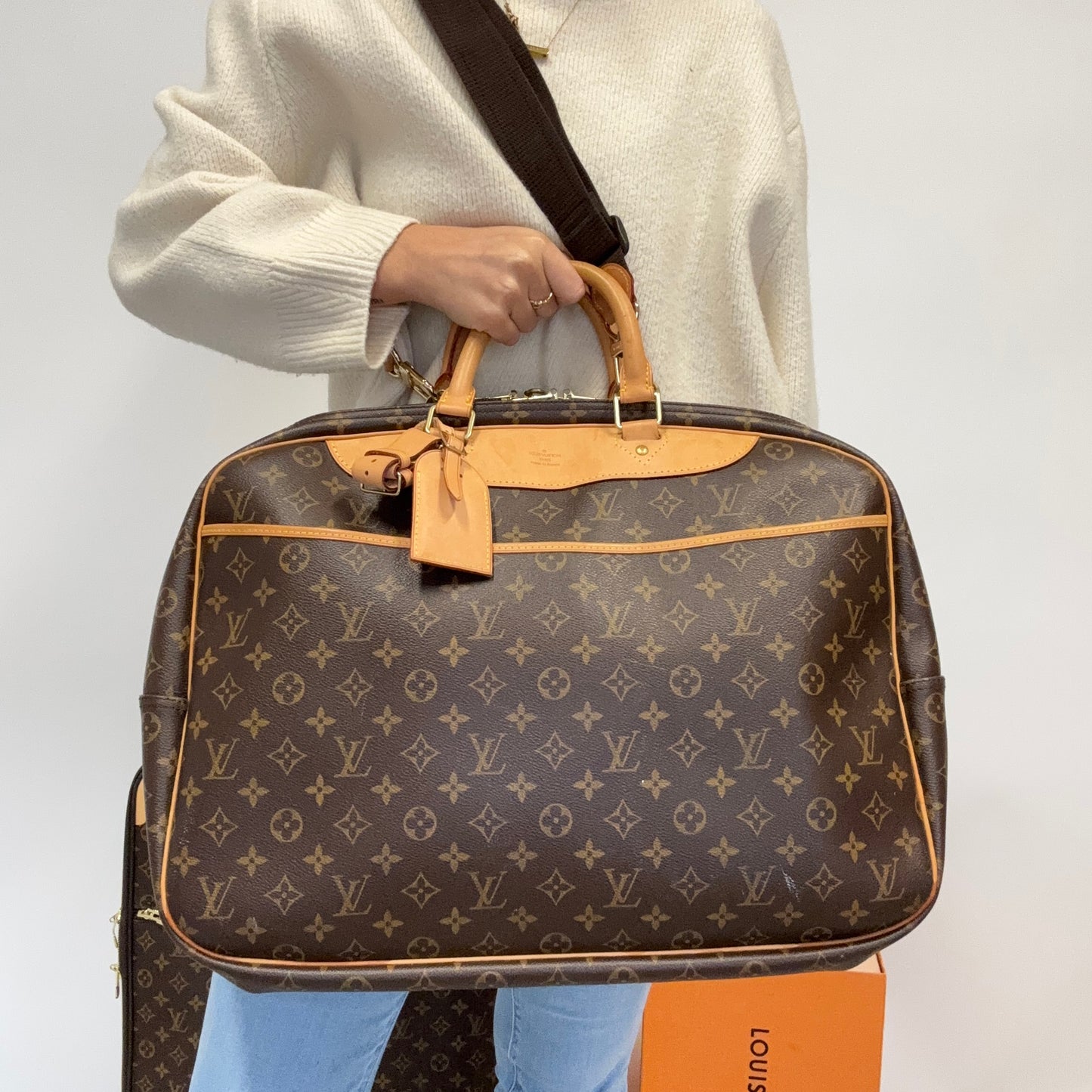 Louis Vuitton Alize Luggage 24H Vintage (Smaller Size)