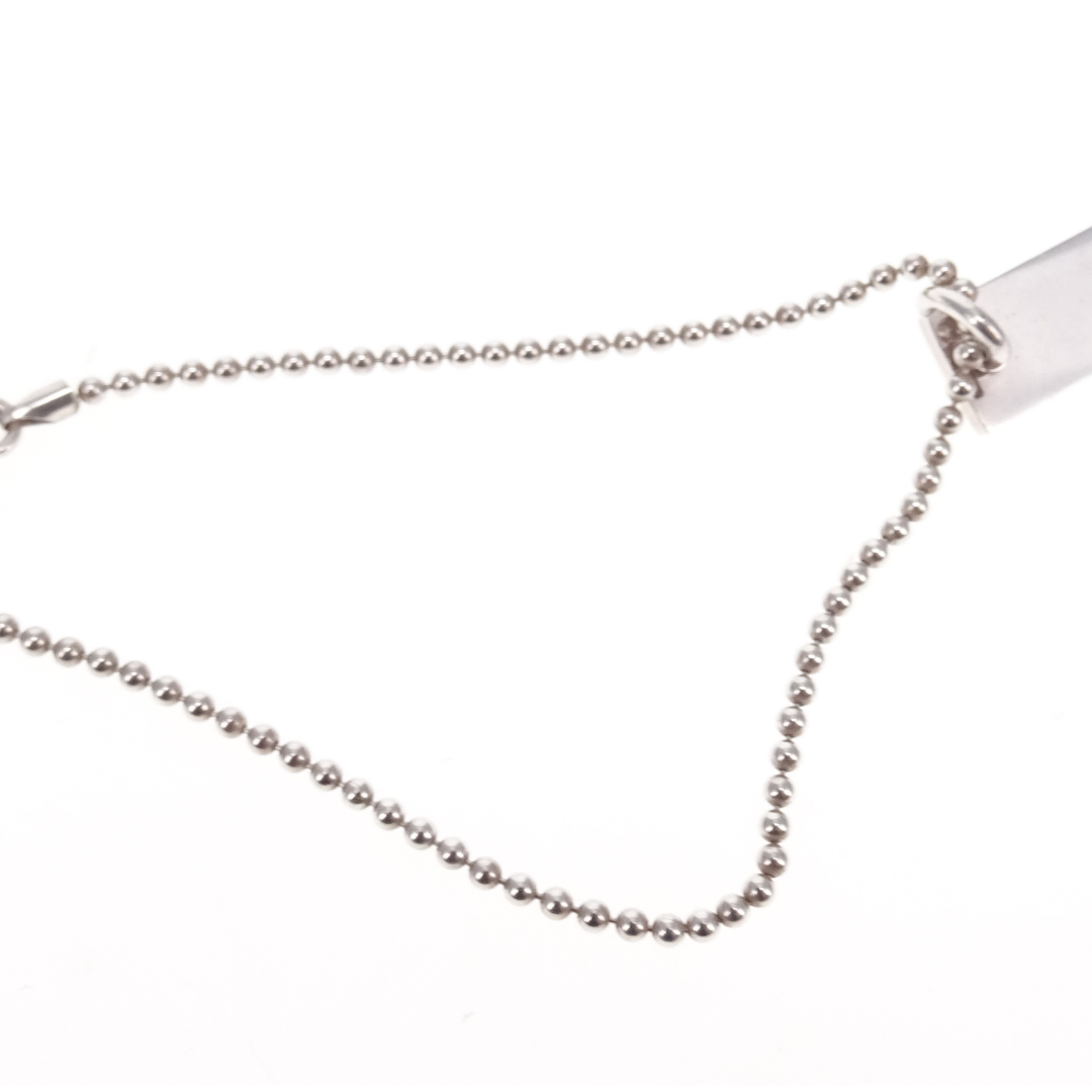 Gucci Logo Tag Bracelet Sterling Silver