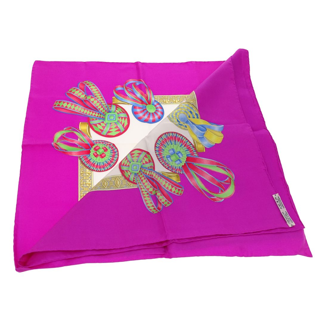 Hermes Les Rubans du Cheval Scarf 90 100% Silk