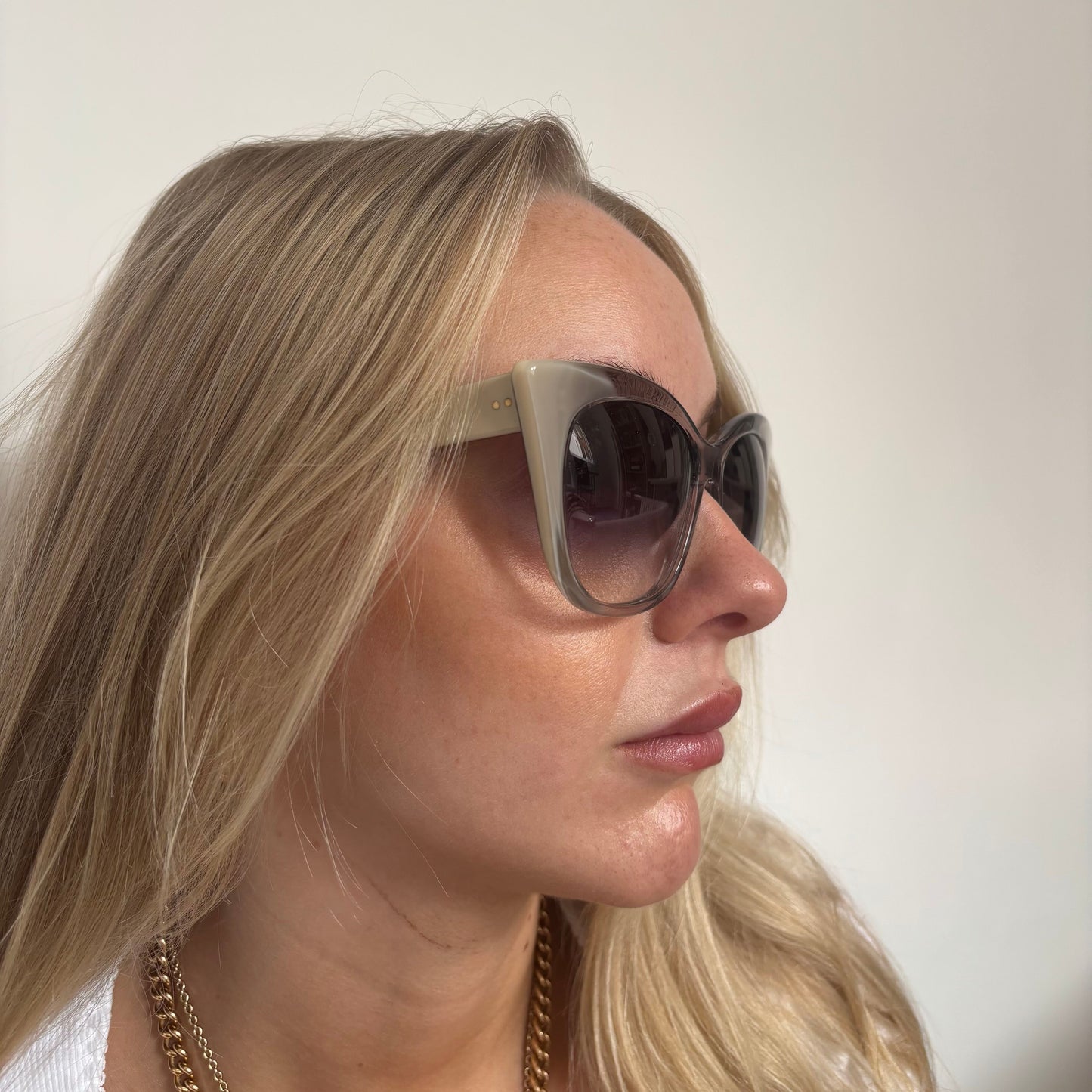 Dita Magnifique Sunglasses Grey Cat Eye
