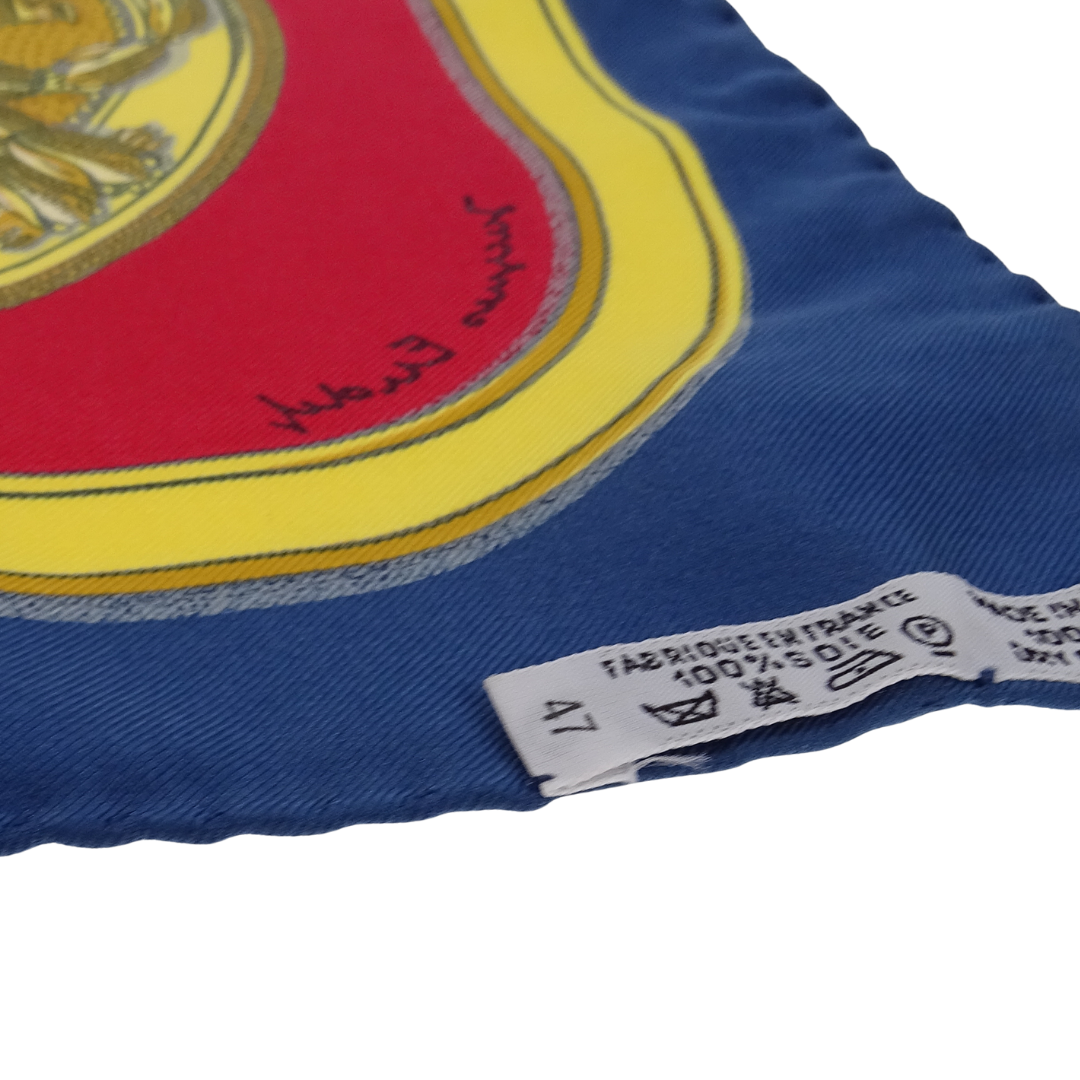 Hermes Grand Apparat 100% Silk Scarf 90