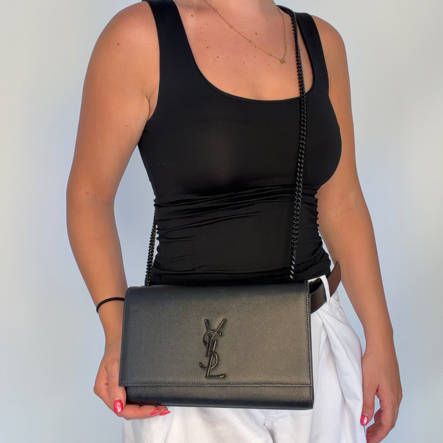 Saint Laurent Kate Medium All Black 2023