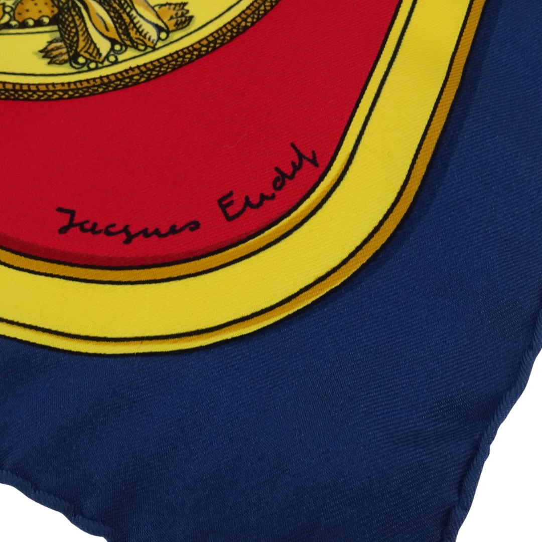 Hermes Grand Apparat 100% Silk Scarf 90