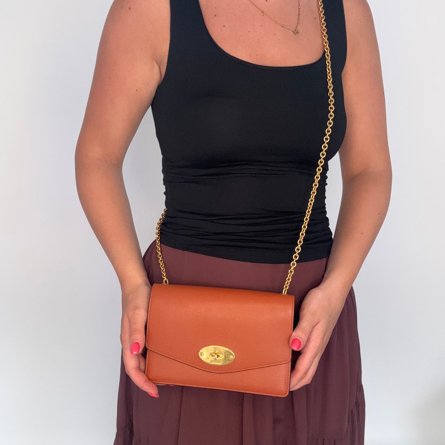 Mulberry Darley Small Rust GHW