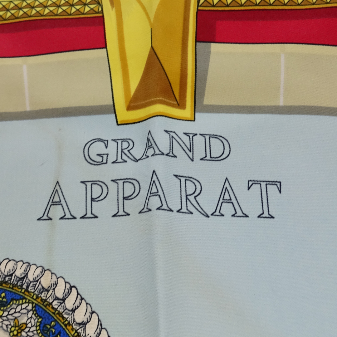 Hermes Grand Apparat 100% Silk Scarf 90