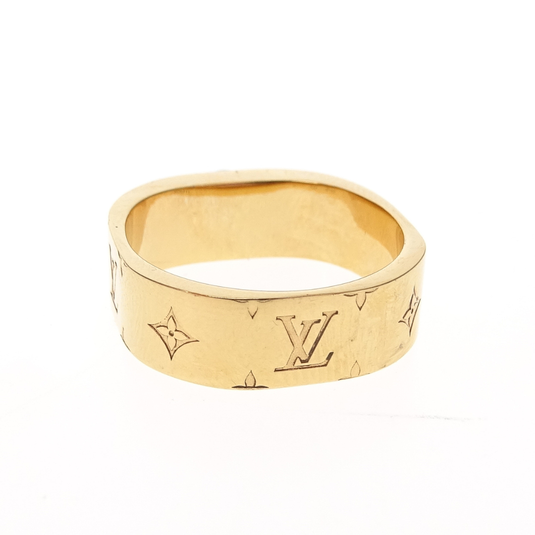 Louis Vuitton Nanogram Ring Gold/Silver Tone (M - size 54)