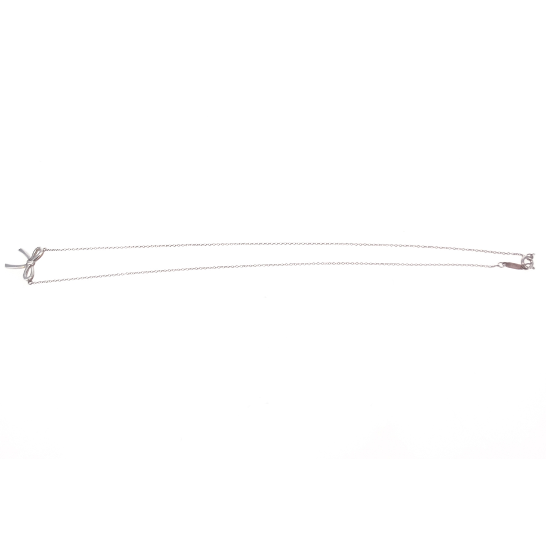 Tiffany & Co Bow Necklace Sterling Silver