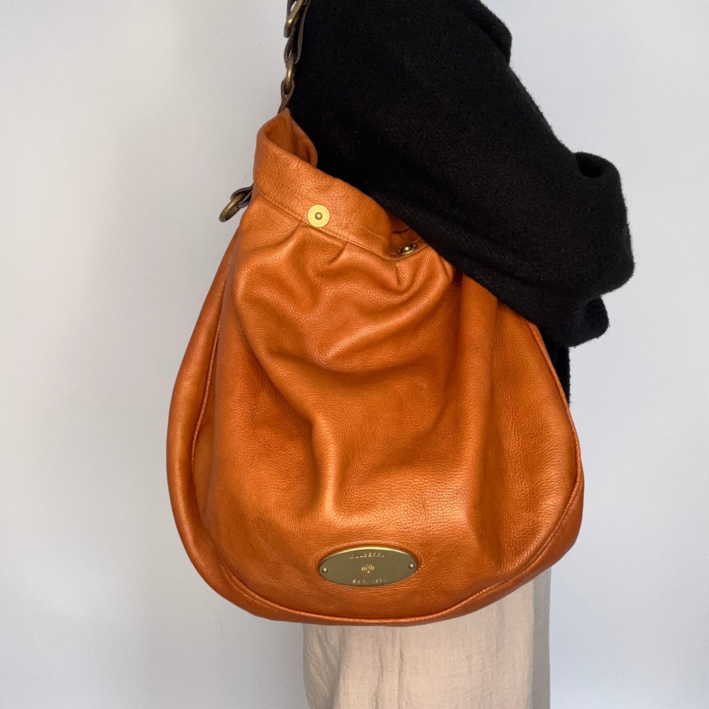 Mulberry Mitzy Hobo Tan
