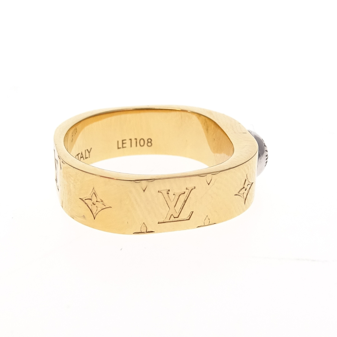 Louis Vuitton Nanogram Ring Gold/Silver Tone (M - size 54)