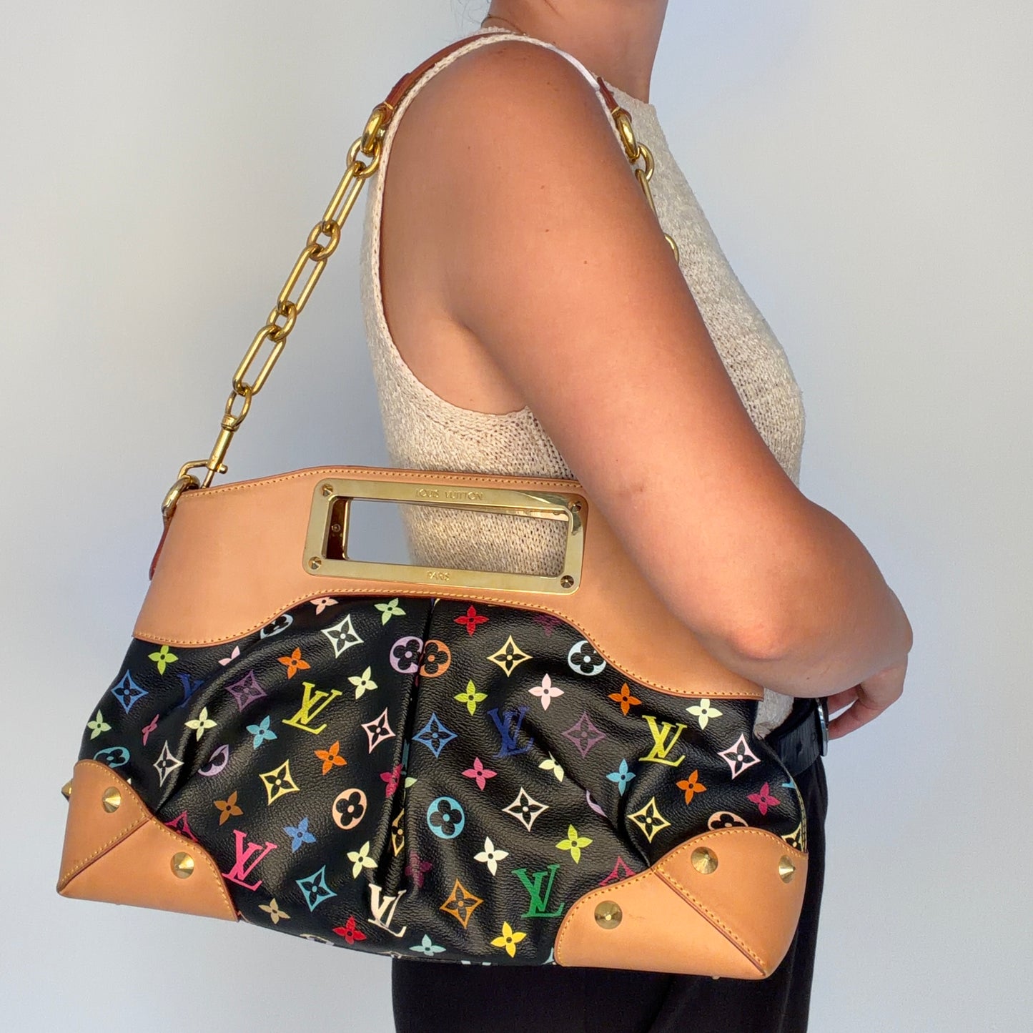 Louis Vuitton Judy MM Multicolour Takashi Murakami TR1141