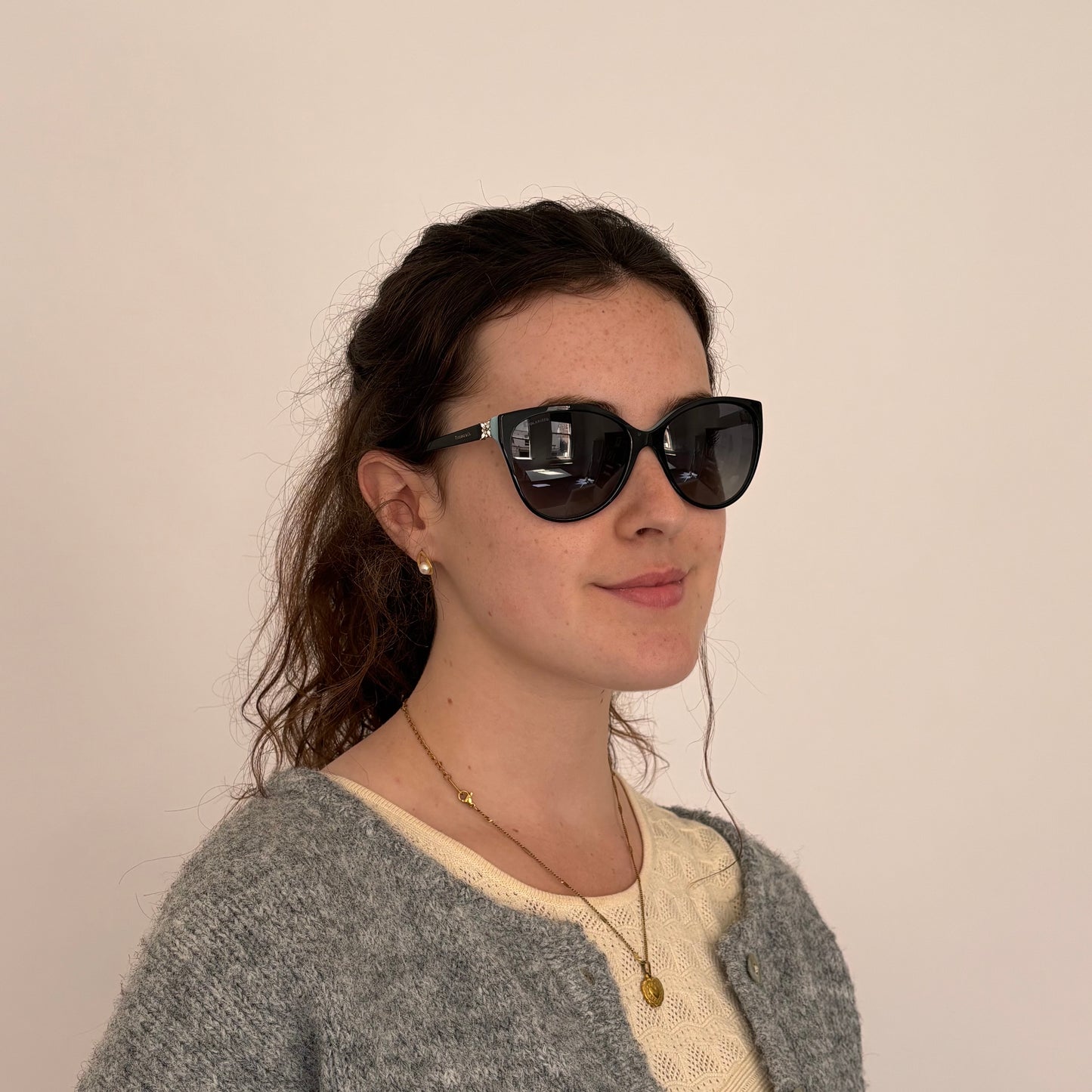 Tiffany & Co Butterfly Strass & Black.Tiffany Blue Cat Eye Sunglasses