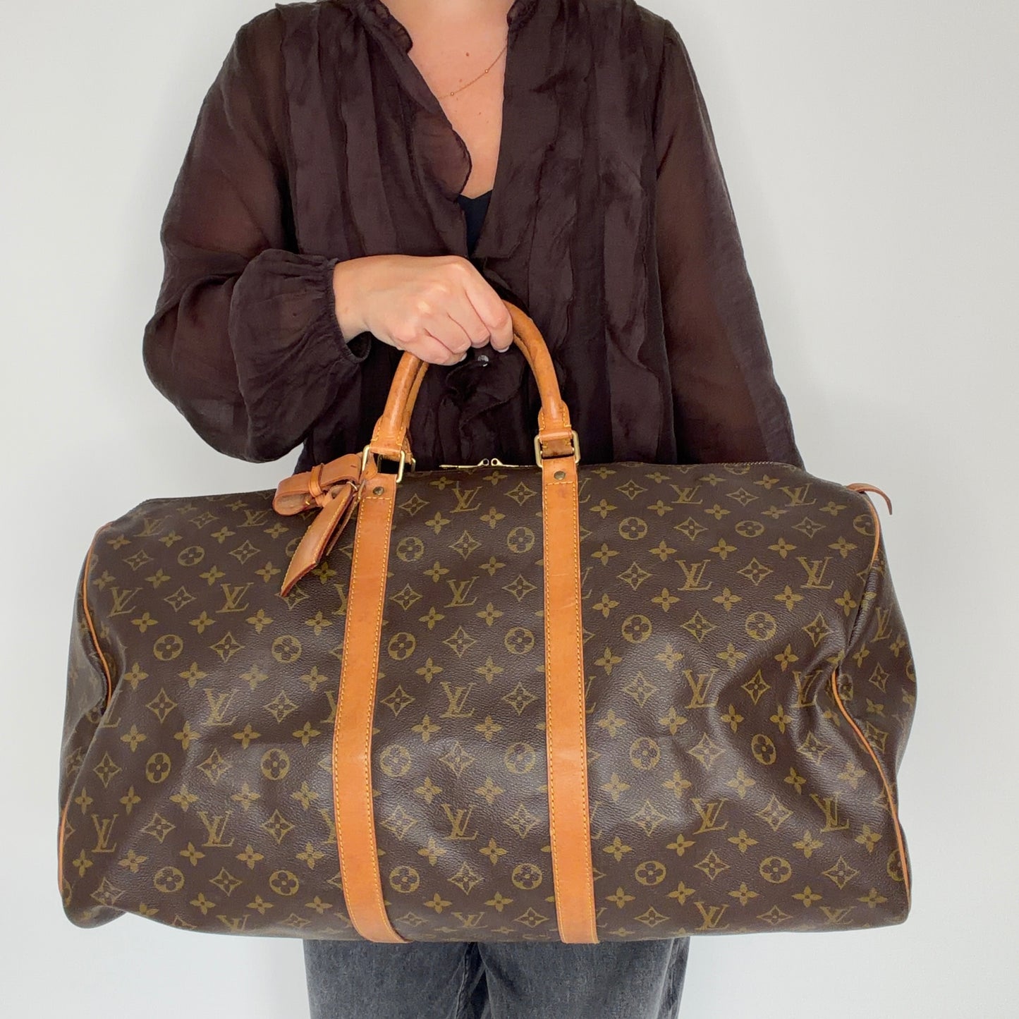 Louis Vuitton Keepall 55 Monogram Vintage VI0924 - 1994