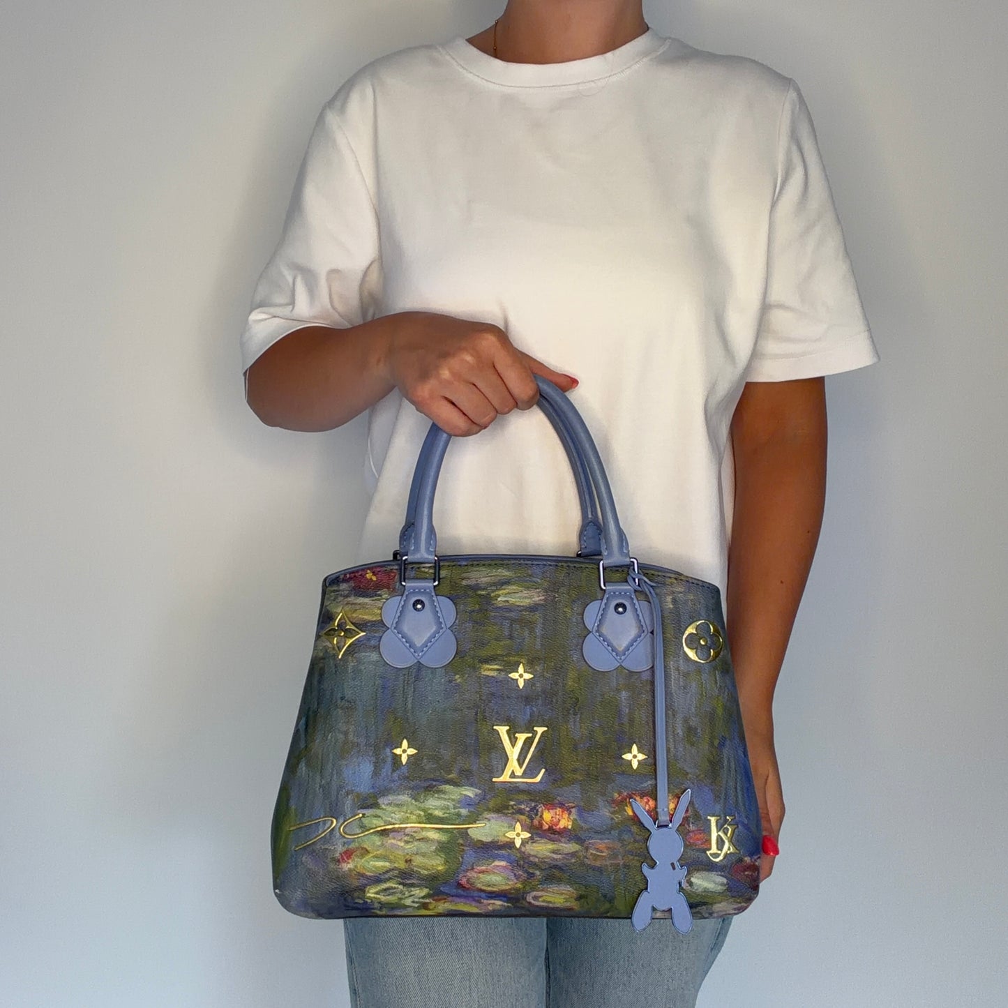 Louis Vuitton Montaigne Jeff Koons Masters Collection Monet MI4107 - 2017