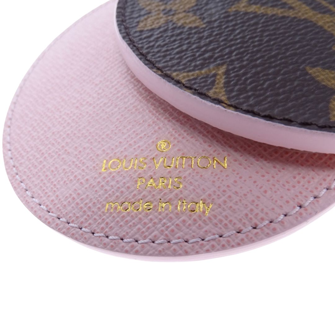 Louis Vuitton Mirror Round Bag Charm Monogram