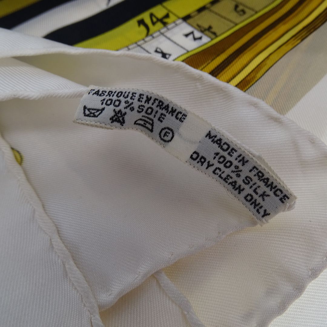 Hermes Dies Et Hore Astrologie Silk Scarf 90cm Vintage