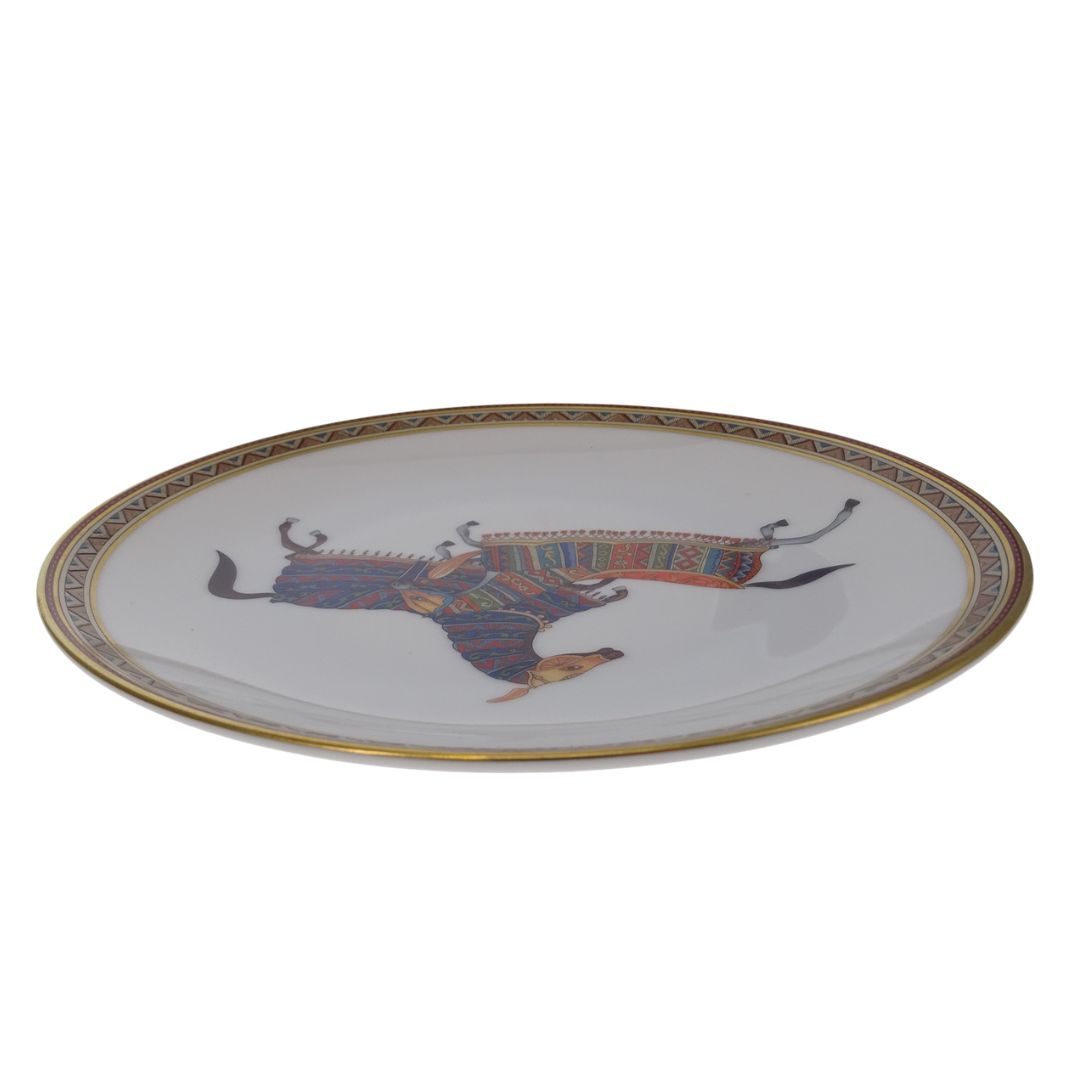 Hermes Cheval d’Orient Bread and Butter Plate Porcelain