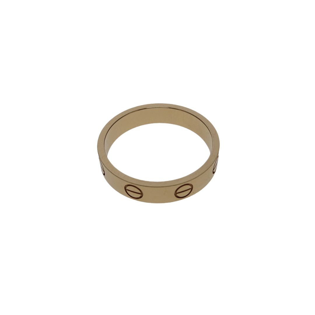 Cartier Love Wedding Band 18k Yellow Gold (size 51)