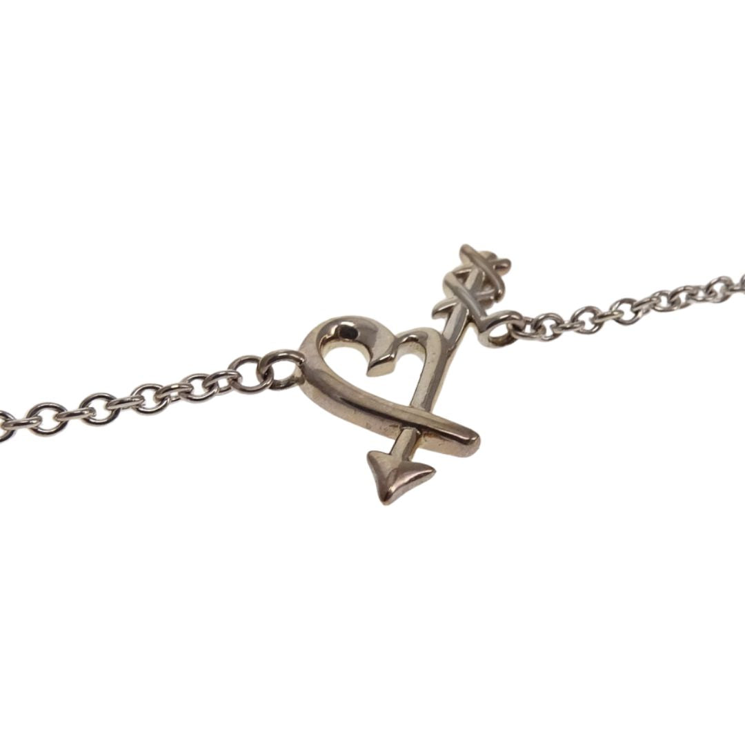Tiffany & Co Paloma Picasso Loving Heart Sterling Silver Bracelet 925