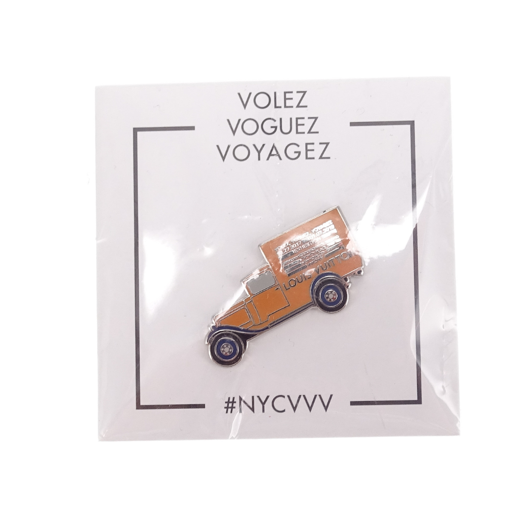 Louis Vuitton Volez Voguez Voyagez Pin Vintage Truck