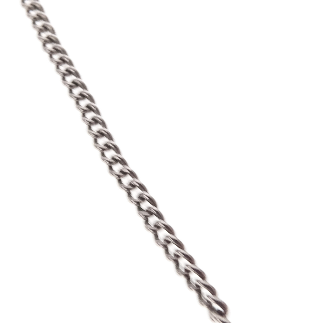 Chanel CC Strass Silvertone Small Pendant Necklace 2009