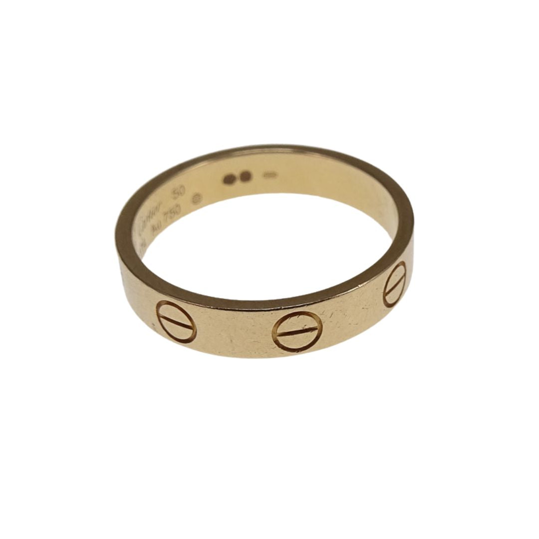 Cartier Love Ring Small Model Yellow Gold (size 50)