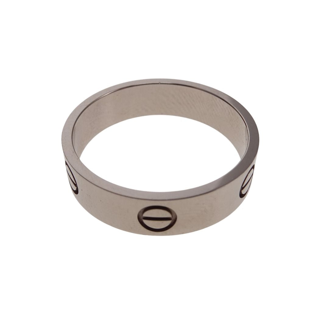 Cartier Love Ring Classic 18K White Gold (size 63)