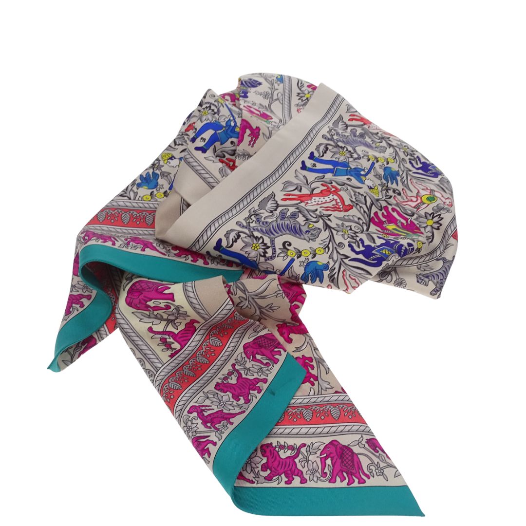 Hermes The Jungle Life Maxi Twilly