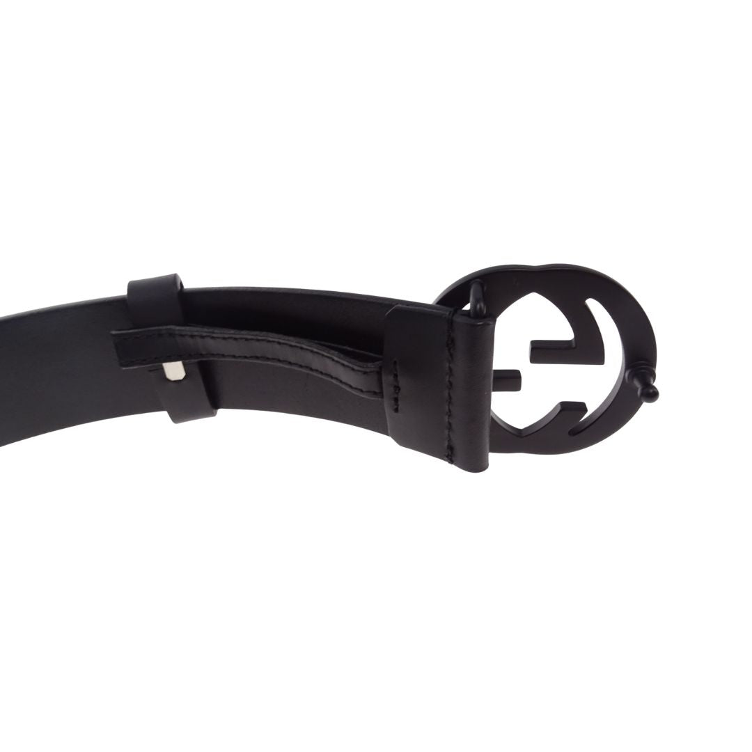 Gucci Belt All Black 90cm