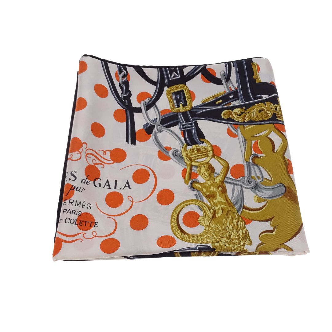 Hermes Brides De Gala x Collette Scarf 90cm  (Rare & Hard To Find)