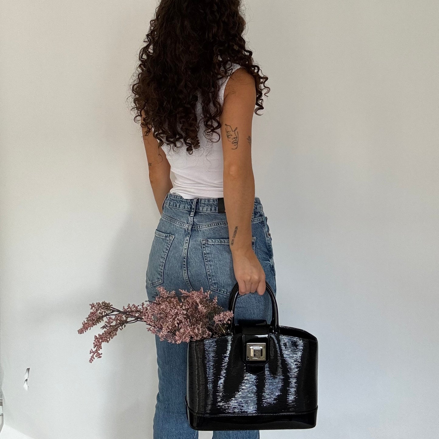 Louis Vuitton Black Electric Epi Mirabeau PM TR0181