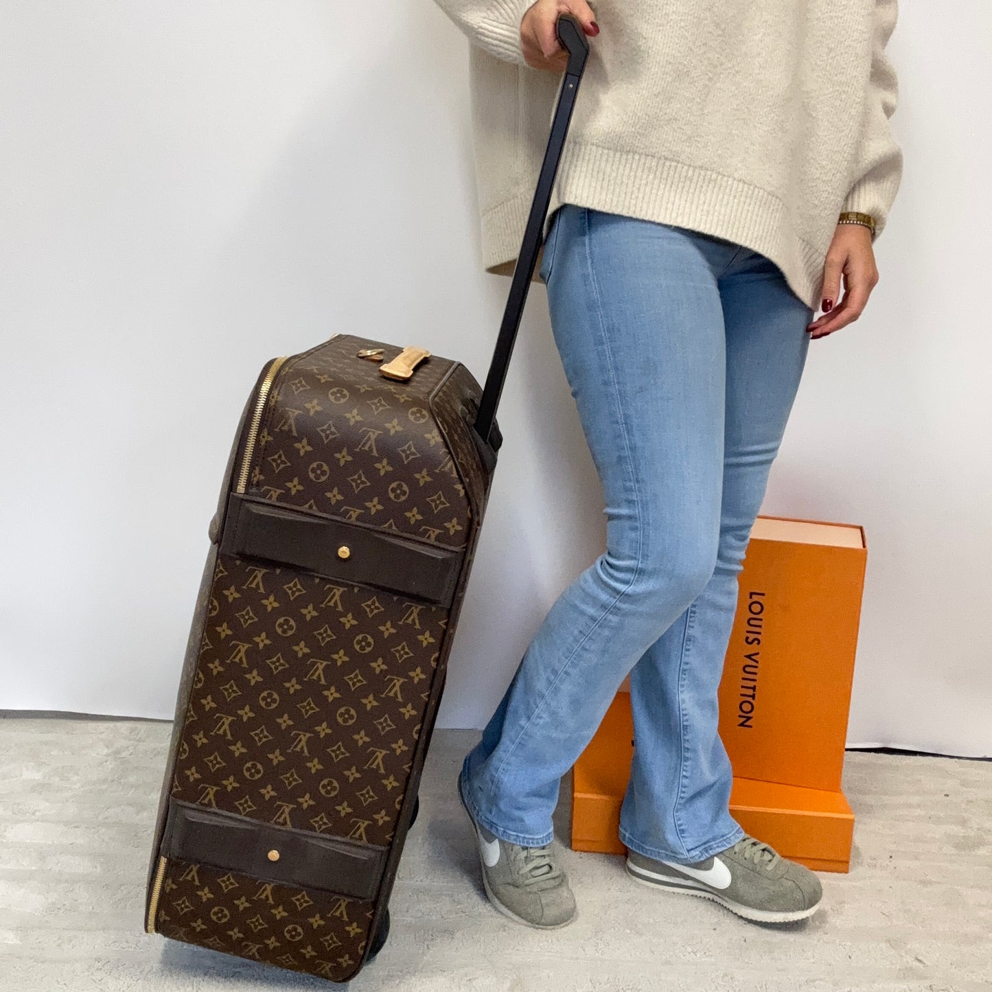 Louis Vuitton Pegase Rolling Luggage 65 Vintage