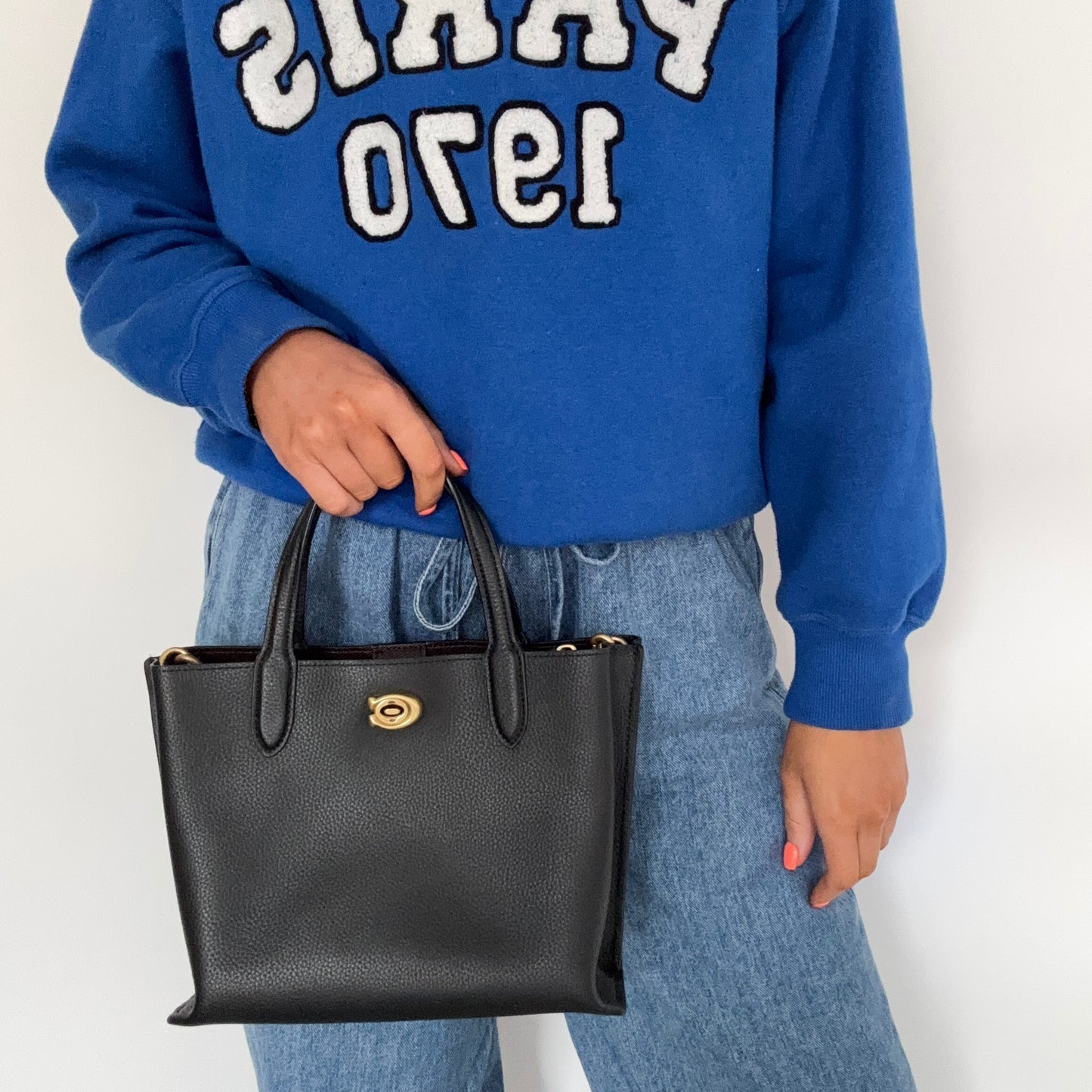 Coach Willow Tote 24 Black