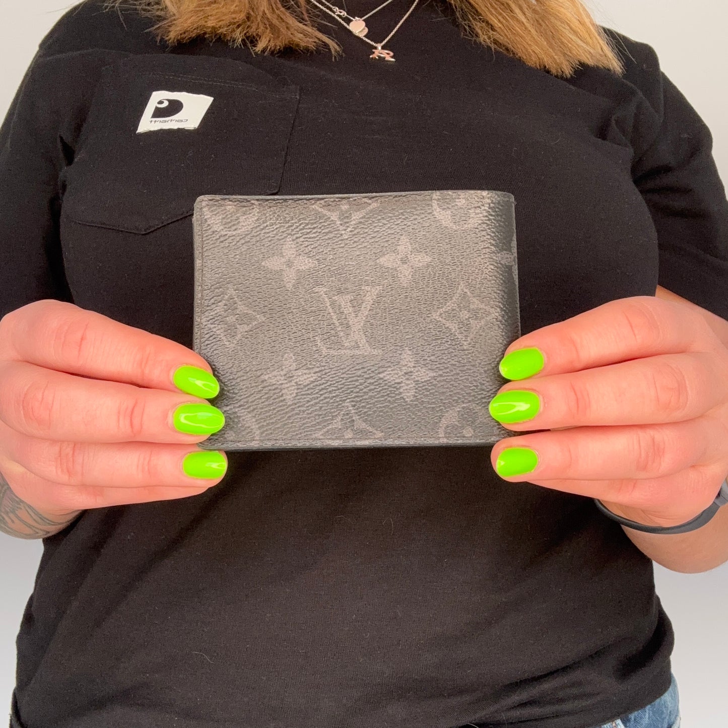 Louis Vuitton Slender Wallet Monogram Eclipse SP2129