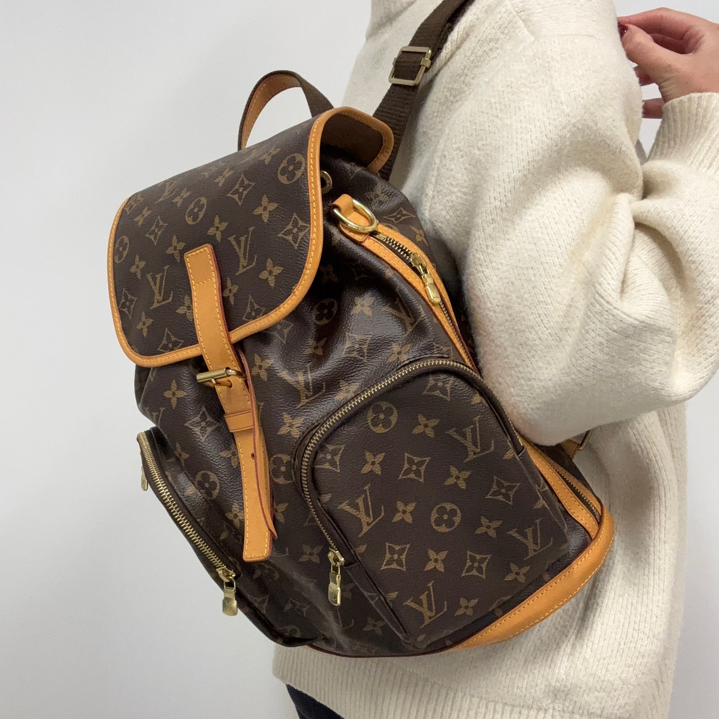 Louis Vuitton Bosphore Backpack Monogram FL2126
