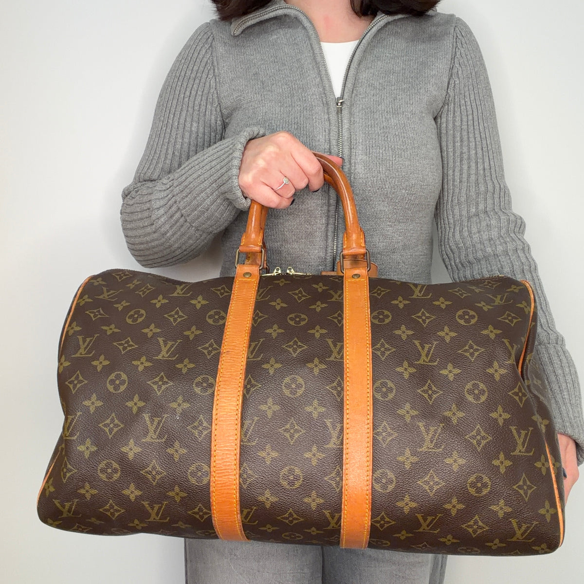 Louis Vuitton Keepall 45 Monogram Vintage SA843