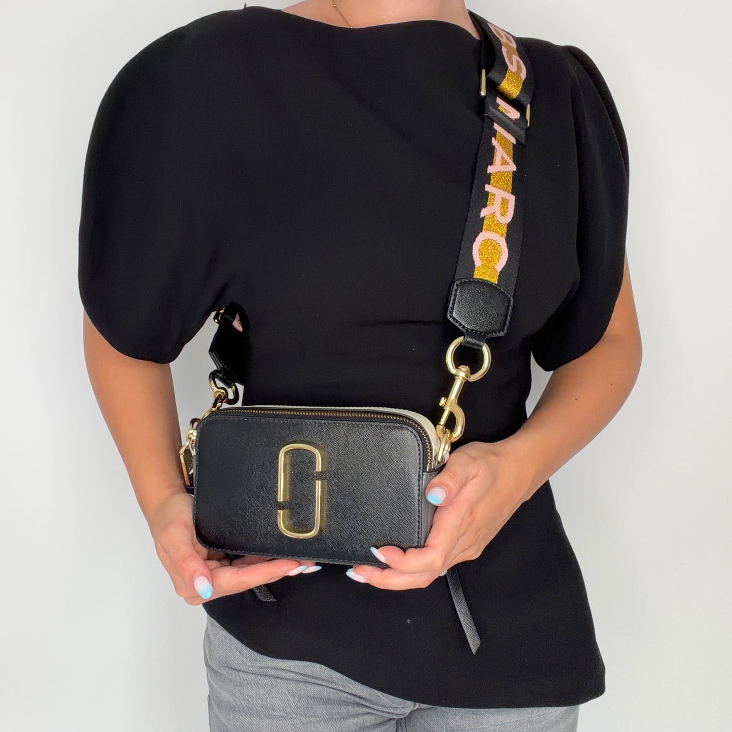 Marc Jacobs Black/Grey/White Snapshot