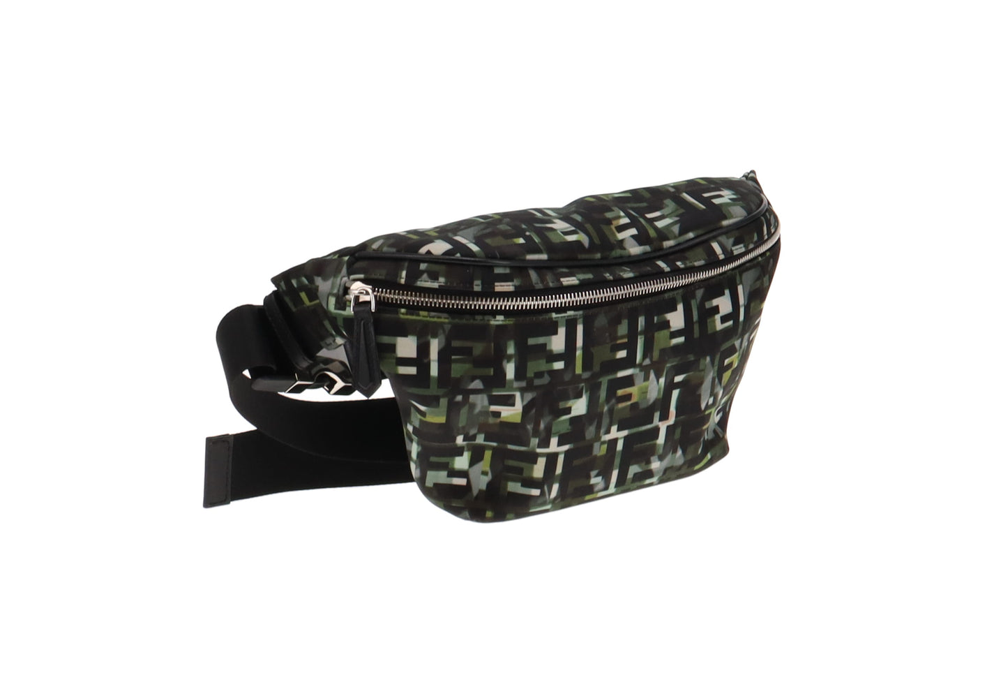 Fendi Camouflage Nylon Belt Bag