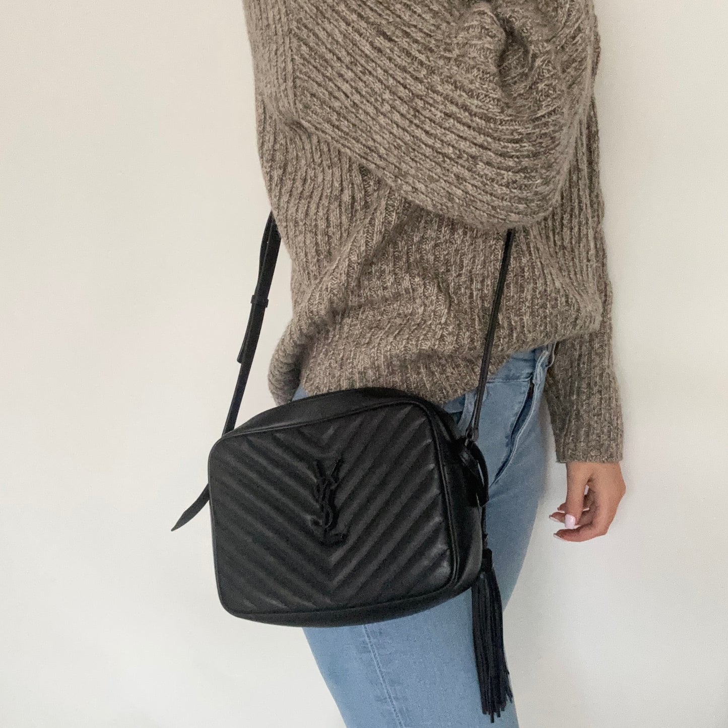 Saint Laurent Lou Camera Bag All Black 2021