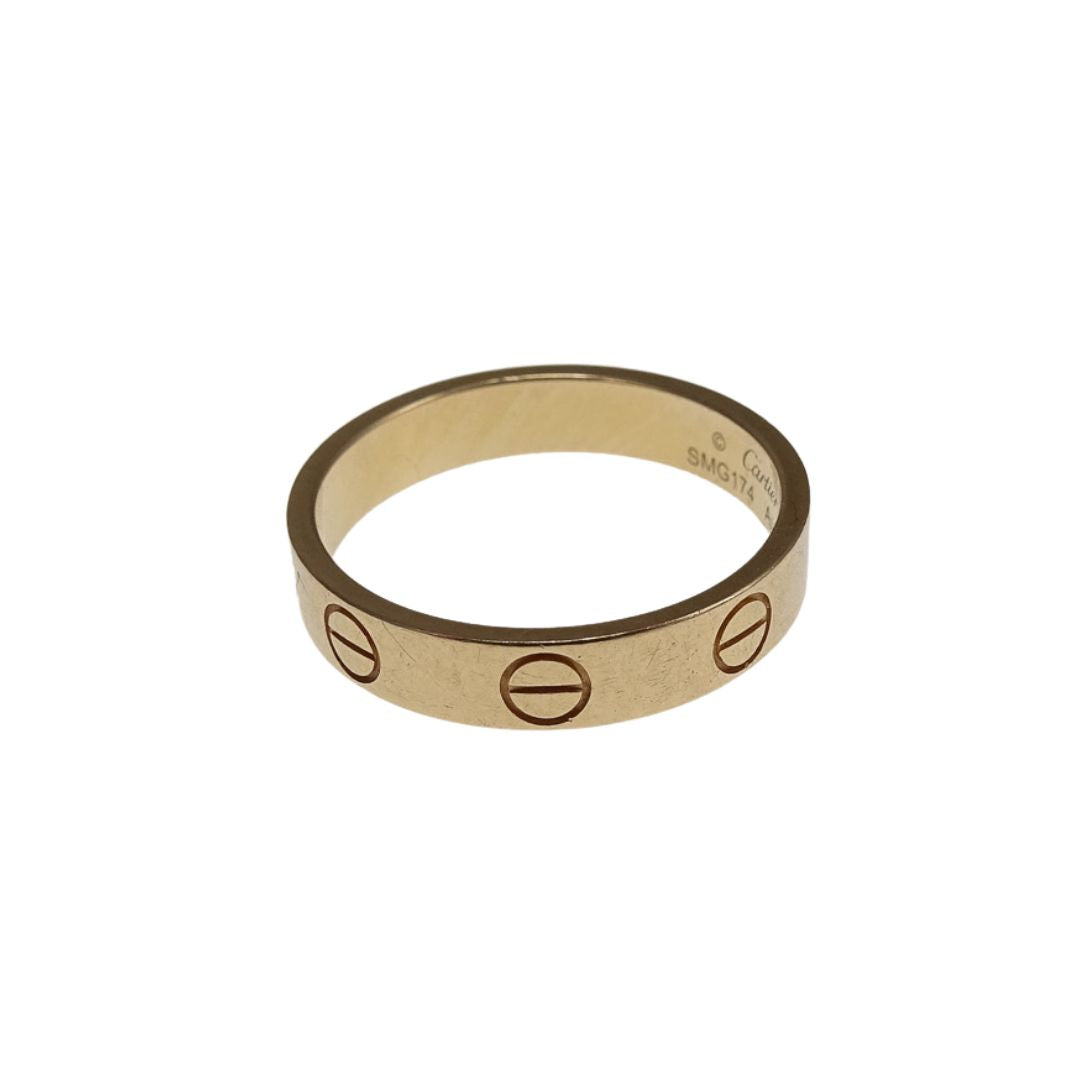 Cartier Love Ring Small Model Yellow Gold (size 50)